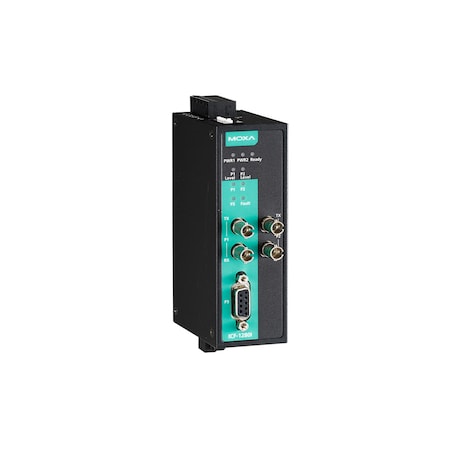 Moxa Indust. Profibus To Fiber Optic Converter, Multi-Mode, Icf-1280I-M-St ICF-1280I-M-ST